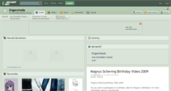 Desktop Screenshot of enganchada.deviantart.com
