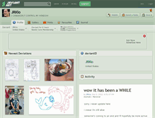 Tablet Screenshot of jrkio.deviantart.com