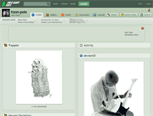 Tablet Screenshot of hzon-pole.deviantart.com
