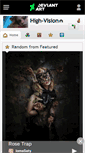 Mobile Screenshot of high-vision.deviantart.com