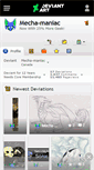 Mobile Screenshot of mecha-maniac.deviantart.com
