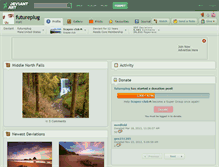 Tablet Screenshot of futureplug.deviantart.com