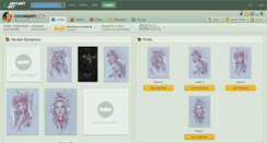 Desktop Screenshot of cocoaspen.deviantart.com