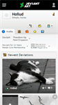 Mobile Screenshot of hollud.deviantart.com