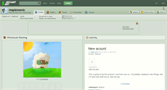 Desktop Screenshot of maplexsonic.deviantart.com