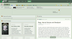 Desktop Screenshot of inukaglove.deviantart.com