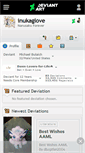 Mobile Screenshot of inukaglove.deviantart.com