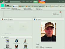 Tablet Screenshot of hezzy.deviantart.com