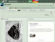Tablet Screenshot of hello-romeo.deviantart.com