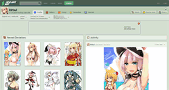Desktop Screenshot of kirisui.deviantart.com