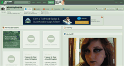 Desktop Screenshot of adommyloverka.deviantart.com