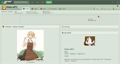Desktop Screenshot of kkatz-artz.deviantart.com