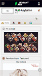 Mobile Screenshot of null-asylum.deviantart.com