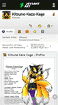 Mobile Screenshot of kitsune-kaze-kage.deviantart.com