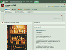 Tablet Screenshot of employee00765.deviantart.com