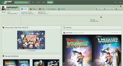 Desktop Screenshot of markyboy01.deviantart.com