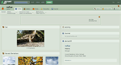 Desktop Screenshot of noflue.deviantart.com