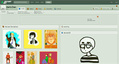 Desktop Screenshot of marilchan.deviantart.com
