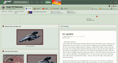 Desktop Screenshot of heart-0f-darkness.deviantart.com
