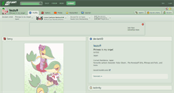 Desktop Screenshot of isuzu9.deviantart.com