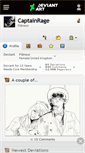 Mobile Screenshot of captainrage.deviantart.com
