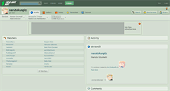 Desktop Screenshot of narutokunplz.deviantart.com
