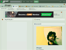 Tablet Screenshot of di0xygen.deviantart.com