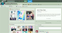 Desktop Screenshot of amimizunoxryourawa.deviantart.com