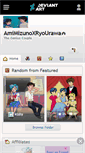Mobile Screenshot of amimizunoxryourawa.deviantart.com