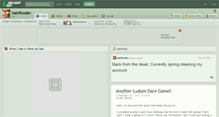 Desktop Screenshot of haloflooder.deviantart.com