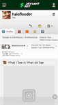 Mobile Screenshot of haloflooder.deviantart.com