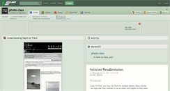 Desktop Screenshot of photo-class.deviantart.com