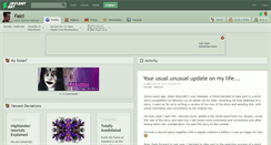Desktop Screenshot of falci.deviantart.com