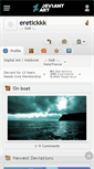 Mobile Screenshot of eretickkk.deviantart.com