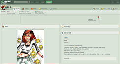 Desktop Screenshot of dai-z.deviantart.com