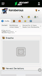 Mobile Screenshot of keroberous.deviantart.com