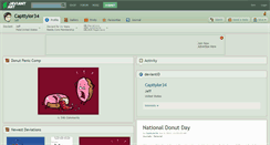 Desktop Screenshot of capttylor34.deviantart.com