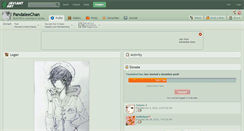 Desktop Screenshot of pandaleechan.deviantart.com