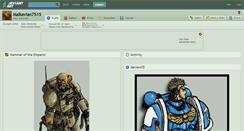 Desktop Screenshot of malkavian7515.deviantart.com