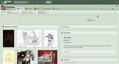 Desktop Screenshot of deriesne.deviantart.com