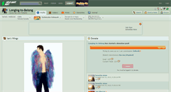 Desktop Screenshot of longing-to-belong.deviantart.com