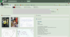 Desktop Screenshot of big-baby.deviantart.com