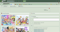 Desktop Screenshot of ladeliredu92i.deviantart.com