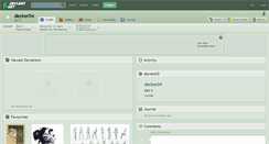 Desktop Screenshot of decker04.deviantart.com