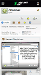 Mobile Screenshot of clonemac.deviantart.com