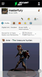 Mobile Screenshot of masterfury.deviantart.com