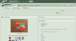 Desktop Screenshot of chibionerw.deviantart.com