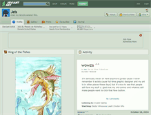 Tablet Screenshot of jeis.deviantart.com