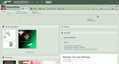 Desktop Screenshot of ozuma-shrine.deviantart.com