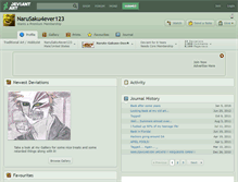 Tablet Screenshot of narusaku4ever123.deviantart.com